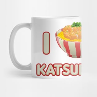 I Love Katsudon Mug